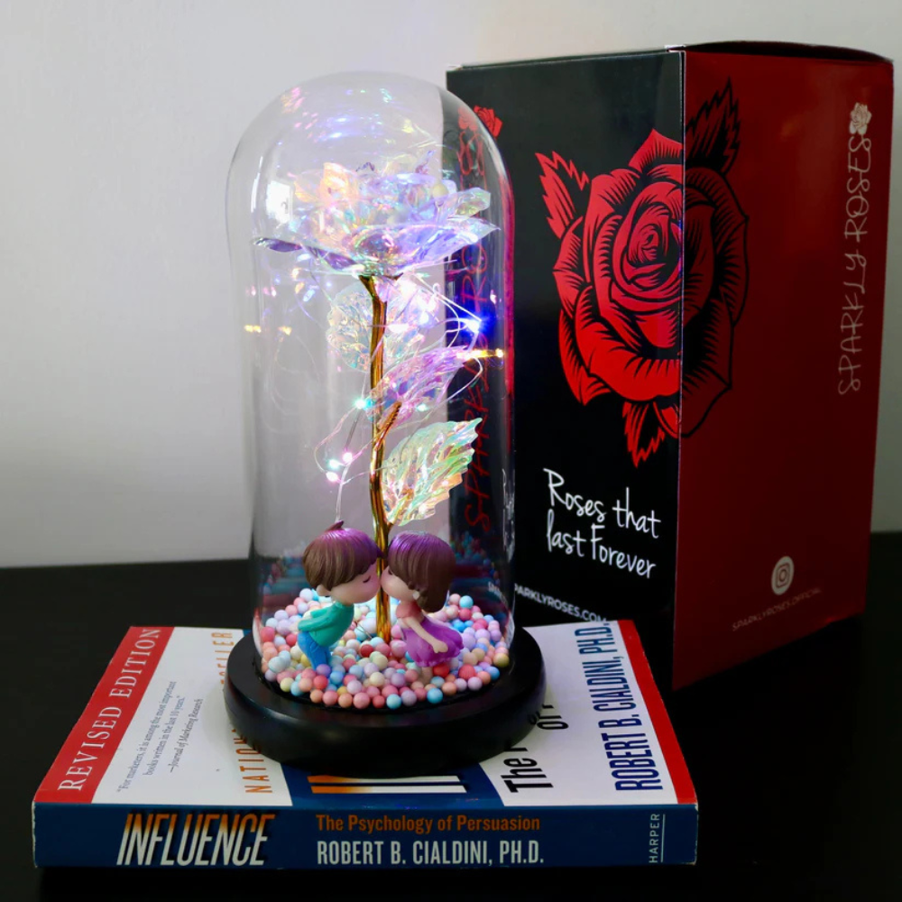 LumiRose™ | Enchanted Sparkly Rose
